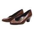 BOUTIQUE VOLTAIRE Court Heels Brown Leather Womens UK 3.5 For Sale