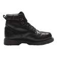 CATERPILLAR Safety Boots Black Leather Mens UK 10 Supply