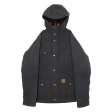 CARHARTT Mentor Faux Fur Lined Mens Parka Coat Black Hooded M on Sale