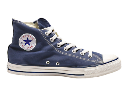 CONVERSE Chuck Taylor All Star High Top Trainers Blue Canvas Mens UK 10 Online Hot Sale