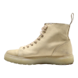 DR MARTENS 1460 Talib Lace-Up Boots Beige Leather Womens UK 6.5 For Sale