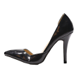 CHRISTIAN LOUBOUTIN D‚ÄôOrsay Heels Black Leather Womens UK 4 For Sale