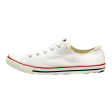 CONVERSE All Star Daty Ox Chucks Low Top Trainers White Canvas Womens UK 5.5 For Sale