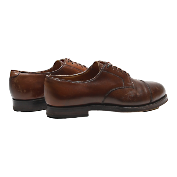 ED MEIER Derby Shoes Brown Leather Mens UK 11 For Discount