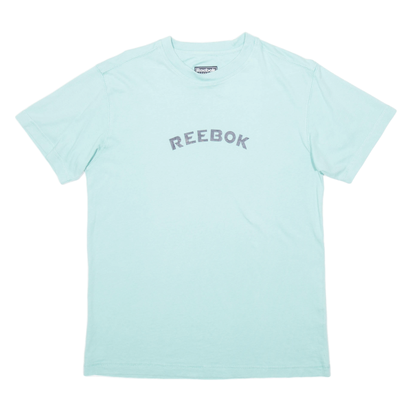 REEBOK Mens T-Shirt Blue XL Sale