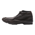 BOSS Chukka Boots Black Leather Mens UK 9 Supply