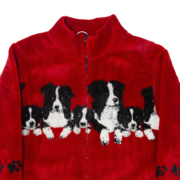 RADISH COUNTRYWEAR Dogs Girls Fleece Jacket Red 11-12Y Online