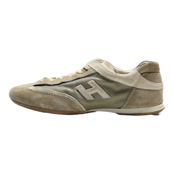 HOGAN Sneaker Trainers Beige Suede Mens UK 6 Fashion