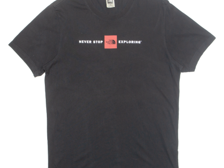 THE NORTH FACE Mens T-Shirt Black M on Sale