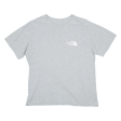 THE NORTH FACE Womens T-Shirt Grey L on Sale