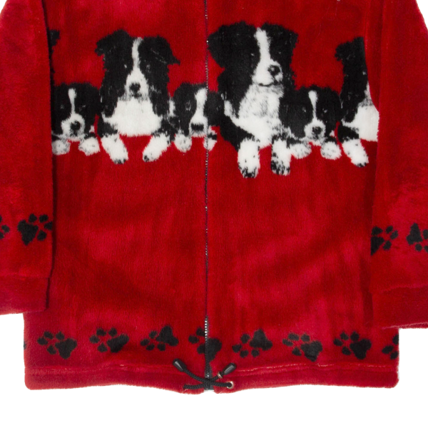 RADISH COUNTRYWEAR Dogs Girls Fleece Jacket Red 11-12Y Online