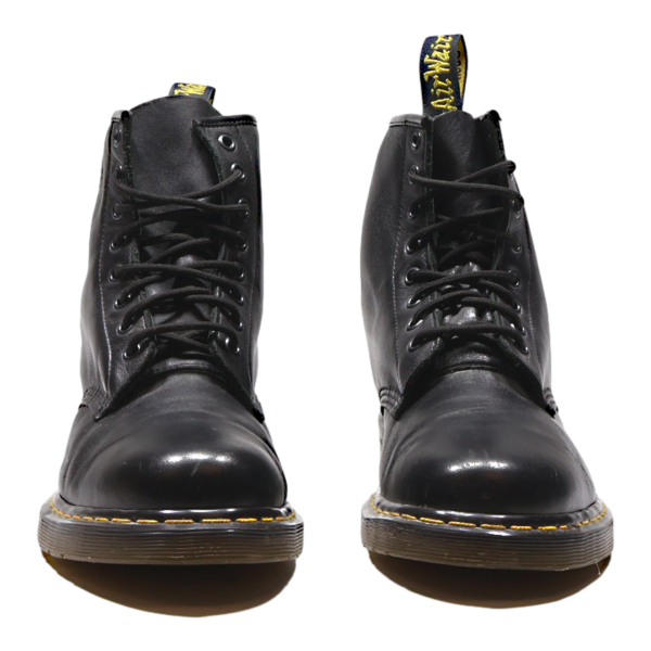 DR MARTENS 1460 Lace-Up Boots Black Leather Mens UK 8 Discount