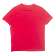 POLO RALPH LAUREN Mens T-Shirt Red S Fashion