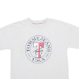 TOMMY HILFIGER Mens T-Shirt Grey S Cheap