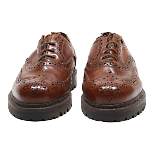 BALLY Brogue Shoes Brown Leather Mens UK 7.5 Supply