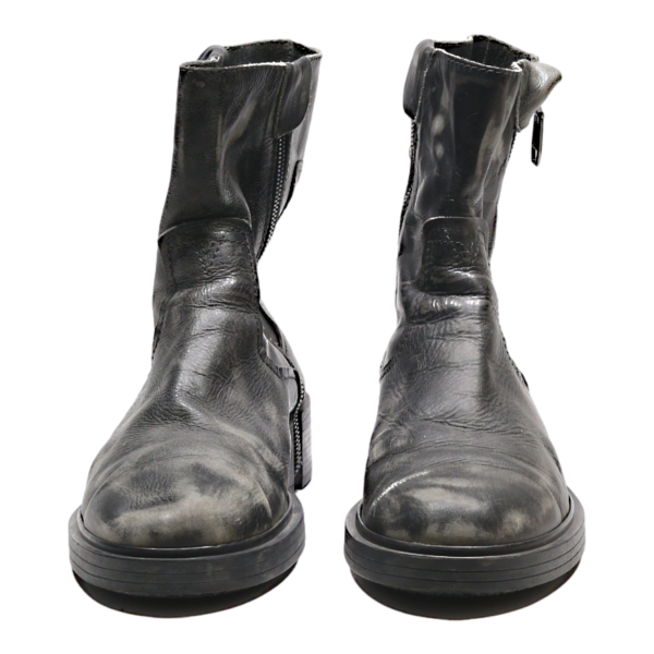 DIESEL Ankle Boots Black Leather Mens UK 11 Online