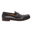 GUCCI Loafer Shoes Black Leather Mens UK 7.5 For Cheap