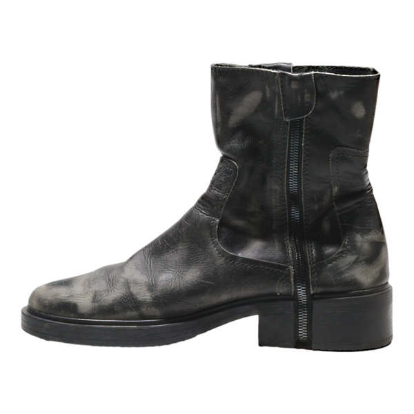 DIESEL Ankle Boots Black Leather Mens UK 11 Online