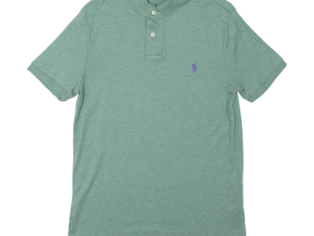 POLO RALPH LAUREN Mens Polo Shirt Green S on Sale