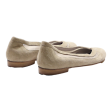 ENZO MARTINO Ballet Shoes Beige Leather Womens UK 4 Supply