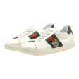 GUCCI Sneaker Trainers White Leather Womens UK 7 Fashion