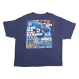 PRO WEIGHT DELTA 21 Tiki Barber Mens T-Shirt Blue USA 2XL For Discount