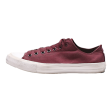 CONVERSE Chuck Taylor All Star Low Top Trainers Maroon Canvas Mens UK 9.5 on Sale