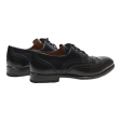 JOHN LAKES Brogue Shoes Black Leather Mens UK 8 Sale