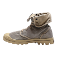 PALLADIUM Lace-Up Boots Grey Canvas Womens UK 8 Sale