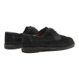 GALIZIO TORRESI Oxford Shoes Black Suede Mens UK 8 Online Sale