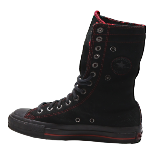 CONVERSE High Top Trainers Black Canvas Womens UK 4 Online