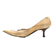 JANET & JANET Pump Heels Beige Leather Womens UK 3 For Discount