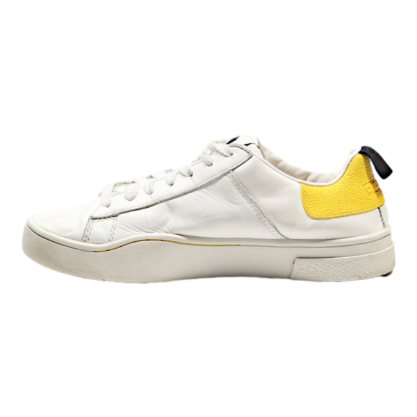 DIESEL Sneaker Trainers White Leather Womens UK 5.5 Sale