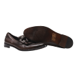 HOTIC Loafer Shoes Brown Leather Mens UK 10.5 For Sale