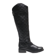 GUCCI High Boots Black Leather Womens UK 6.5 Cheap