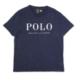 POLO RALPH LAUREN Custom Slim Fit Mens T-Shirt Blue L Online