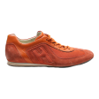 HOGAN Sneaker Trainers Orange Synthetic Mens UK 7 Sale