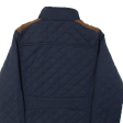 DIESEL Womens Quilted Jacket Blue S For Sale