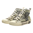 DIOR High Top Trainers Grey Synthetic Mens UK 8 Online Hot Sale