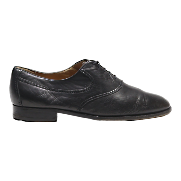 BALLY Oxford Shoes Black Leather Mens UK 7 Fashion