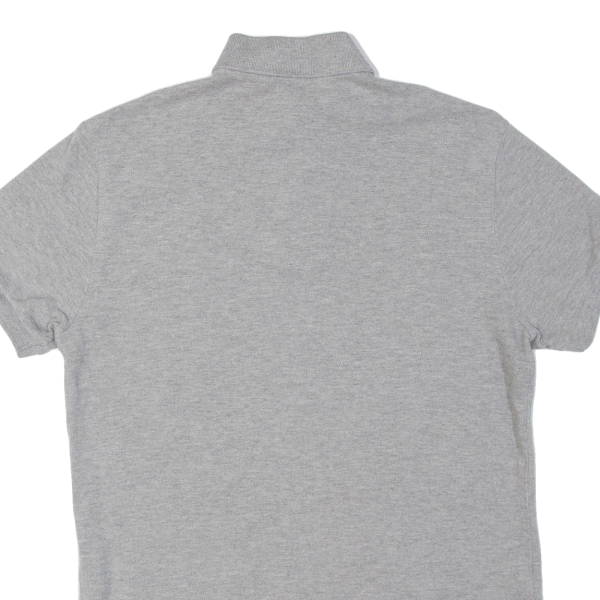 POLO RALPH LAUREN Custom Fit Mens Polo Shirt Grey S For Discount