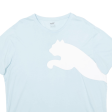 PUMA Womens T-Shirt Blue XL Online Sale