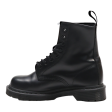 DR MARTENS 1460 Mono Lace-Up Boots Black Leather Womens UK 3 For Cheap