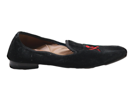 BOWTIE Skull Loafer Shoes Black Synthetic Mens UK 7 Online Sale