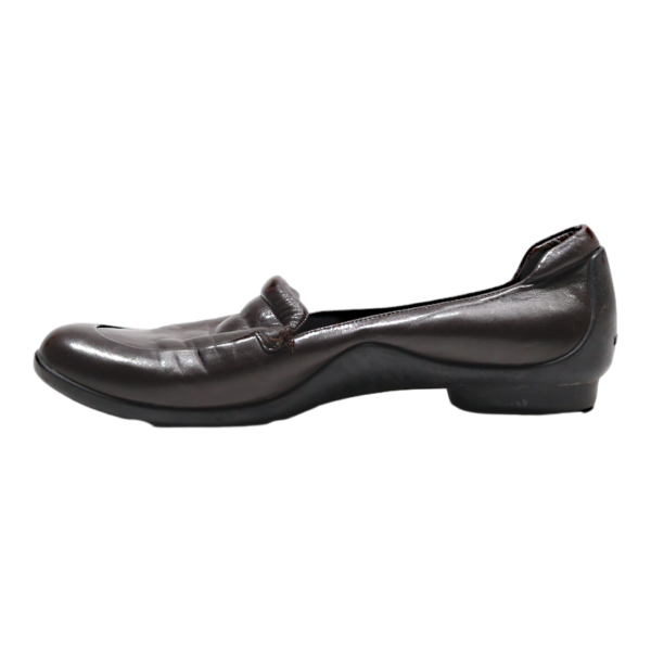 BALLY Loafer Shoes Brown Leather Mens UK 7.5 Online