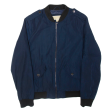 MICHAEL KORS Womens Bomber Jacket Blue S Online now