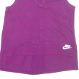 NIKE Womens Vest Purple Sleeveless L Online Hot Sale