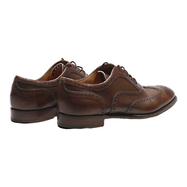 BENCI BROTHERS Brogue Shoes Brown Leather Mens UK 9 For Discount