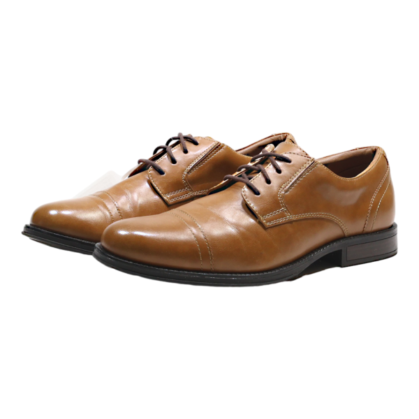 GEORGE Derby Shoes Brown Leather Mens UK 11 Online Hot Sale