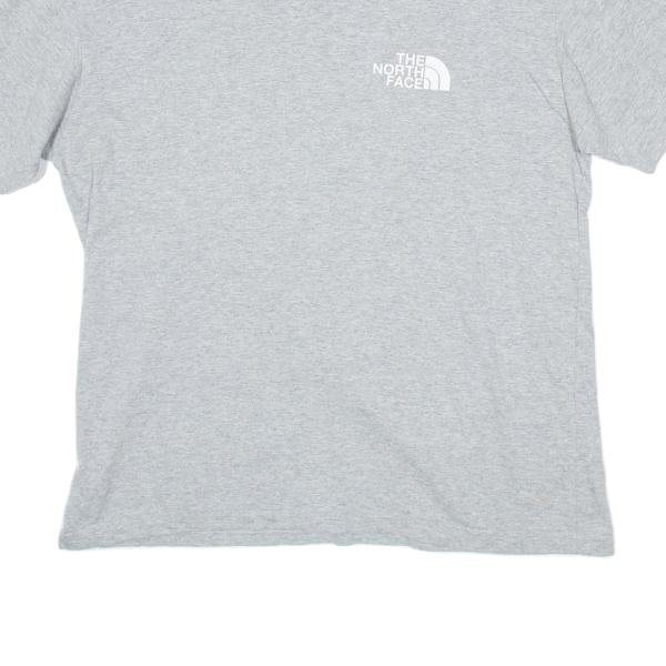 THE NORTH FACE Womens T-Shirt Grey L on Sale